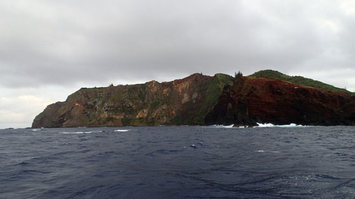 Les falaises de Down Rope Bay