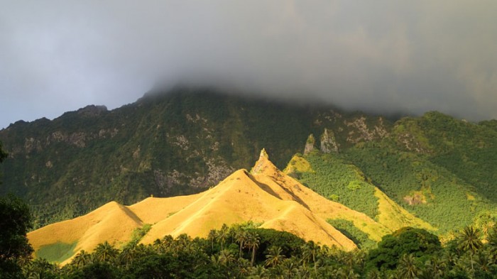 Coucher de soleil sur Hanavave