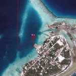 Une rare protection à 360°, la caye du village de Tenukupara, Ahe