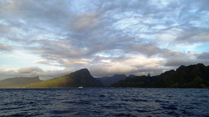 Départ de Moorea