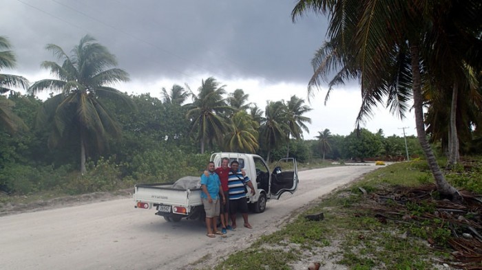 Tour de Savai'i en benne