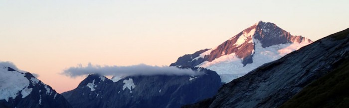 Le photogénique Mont Aspiring (3033m)