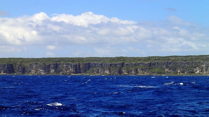 Après le cap Bernardin, la côte N de Lifou