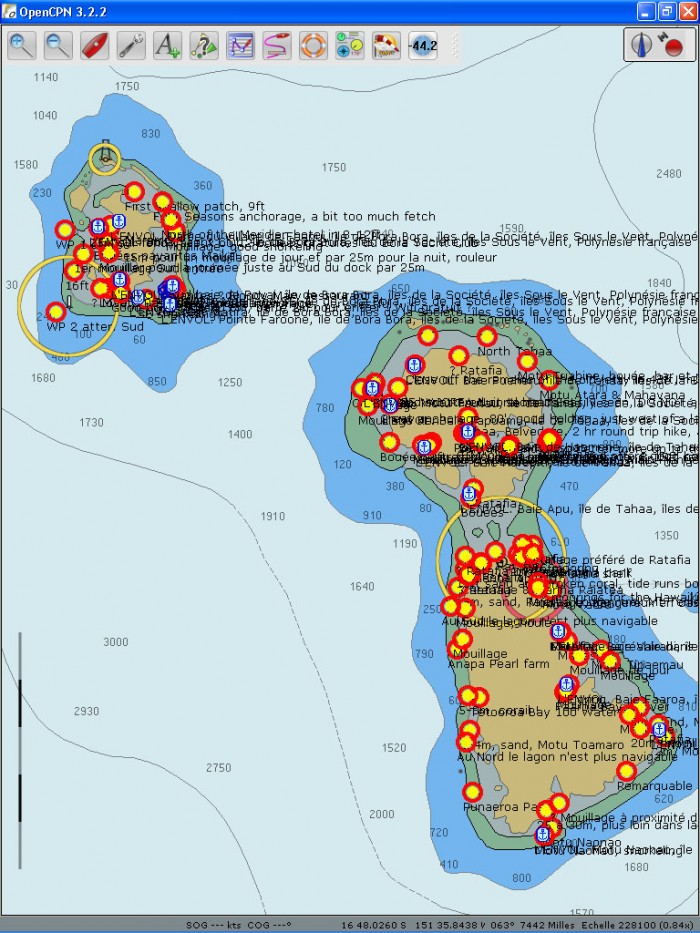 Tahaa, Raiatea et Bora Bora (Société, îles Sous le Vent)