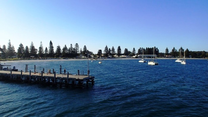 Le mouillage du Taylor Street Landing (Esperance)