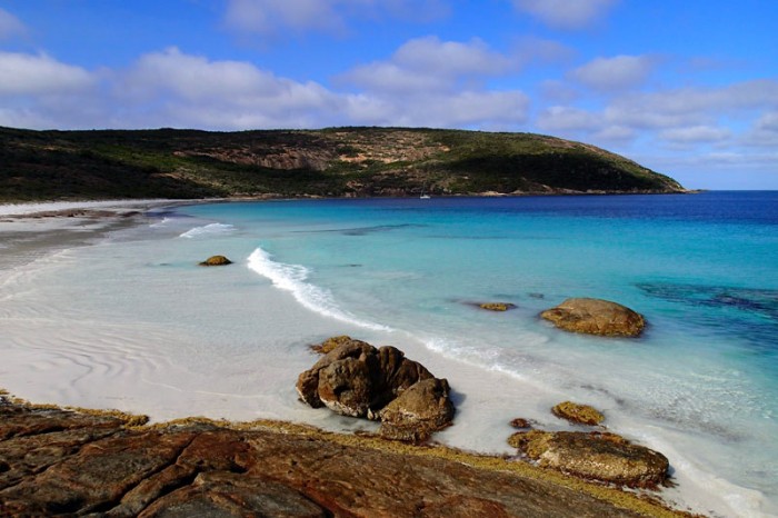 Le mouillage d’O’Brien’s Beach