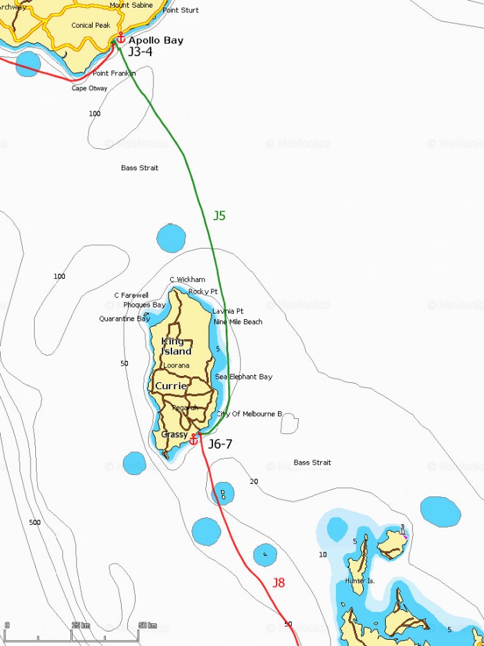 J5-7 Apollo Bay, Grassy (King Island)