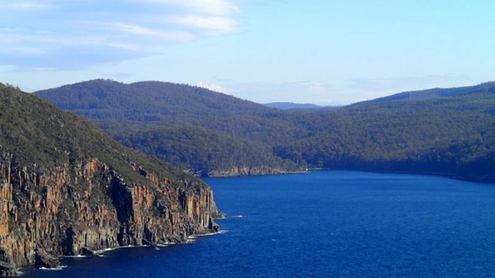 Au fond de la Fortescue Bay, L’Envol dans Canoe Bay