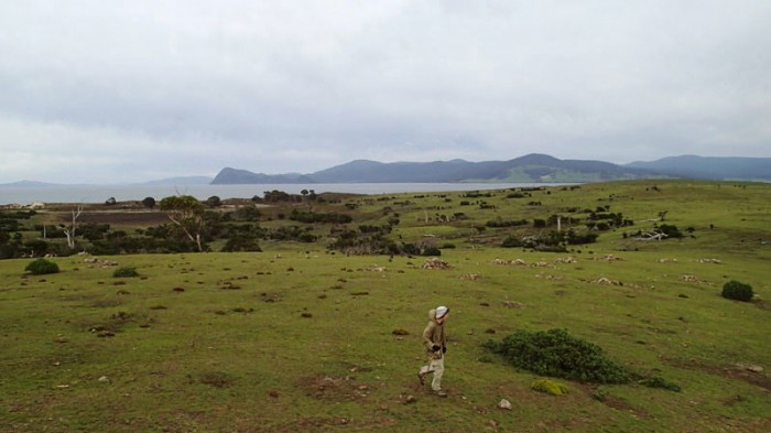 Au SW, Mercury Passage entre Maria Island et la Tasmanie