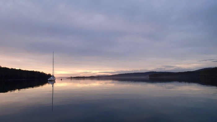 L’Envol à Taranna dans la Little Norfolk Bay (Tasman Peninsula)