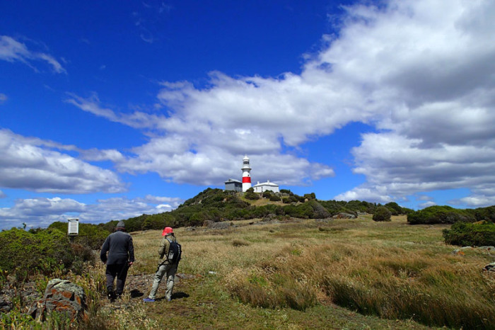 A l’entrée de la Tamar River, côté Est, le phare historique de Low Head