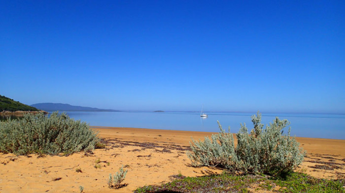 Tin Mine Cove, un mouillage isolé du Bennison Channel dans le Corner Basin