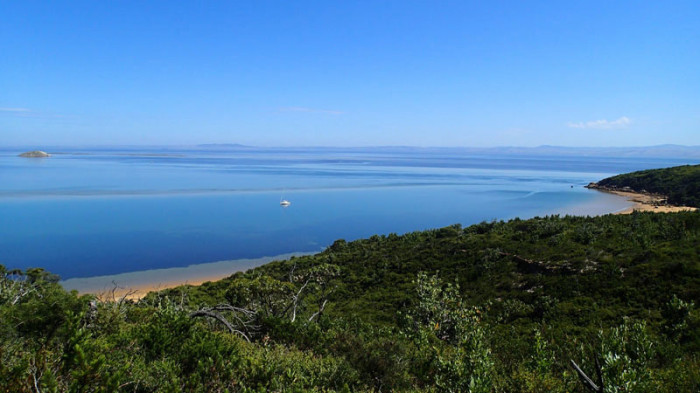 Le Corner Basin, une vaste étendue d’eau enclavée au Nord du Wilsons Promontory