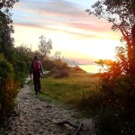 Coucher de soleil sur les Gippsland Lakes