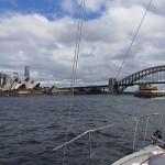 L’opéra et le pont de Sydney sous lequel nous allons passer sous voiles