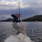 Graissage des émerillons du Furlex à Port Stephens